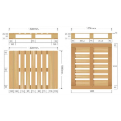 Euro Palet 100x120